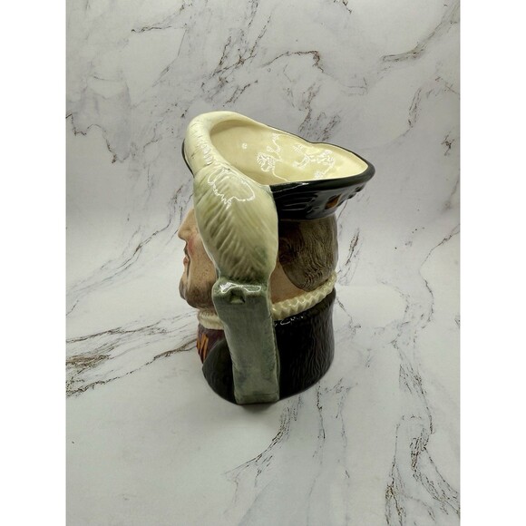 Royal Doulton Henry VIII D6642 English Porcelain Character Mug 1679B, RARE - Picture 4 of 10